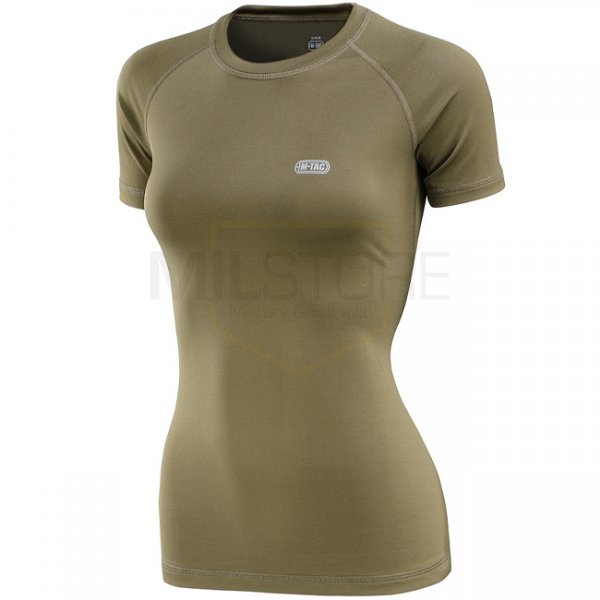 M-Tac Ultra Light T-Shirt Polartec Lady - Dark Olive - 2XS