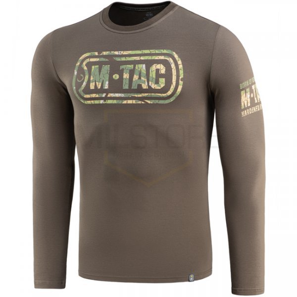 M-Tac Logo Long Sleeve T-Shirt - Dark Olive - XL