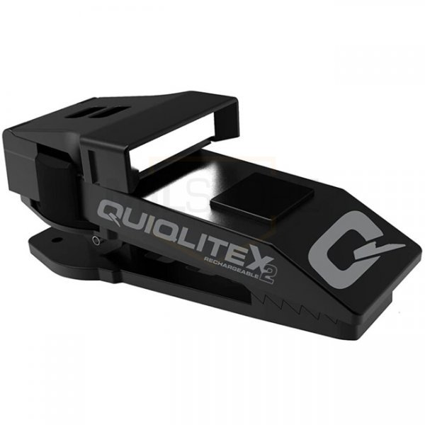 QuiqLite X2 USB Rechargeable Aluminum Housing - White / White