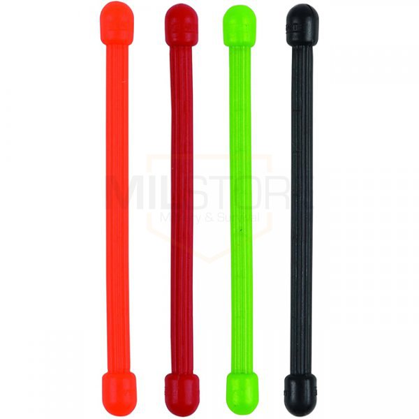 Nite Ize Gear Tie Reusable Rubber Twist Tie 4 Pack 3 Inch - Colored