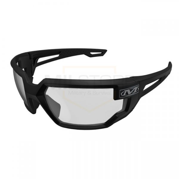 Mechanix Wear Type-X Glasses Clear Lens - Black