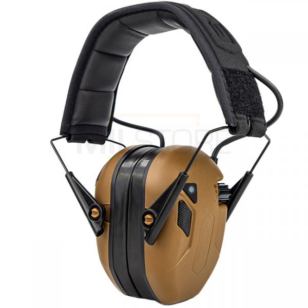 Earmor M300T Sport Shooting Electronic Hearing Protector - Coyote Brown