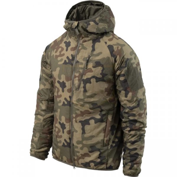 Helikon-Tex Wolfhound Climashield Hoodie - PL Woodland - M