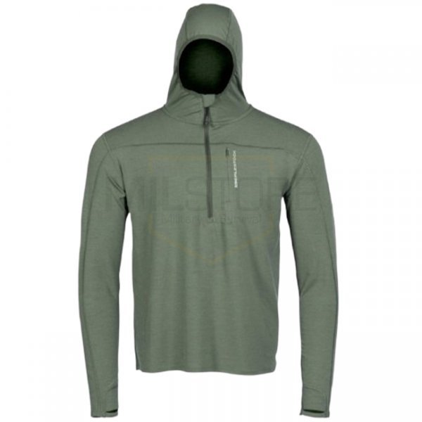 Eberlestock Lochsa 1/4 Zip Merino Hoody - Loden - XL