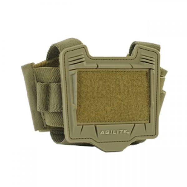 Agilite Universal Helmet Cover Rear Pouch - Coyote