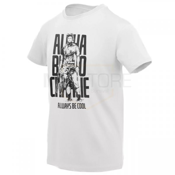Helikon-Tex T-Shirt ABC Alfa Bravo Charlie - White - 2XL