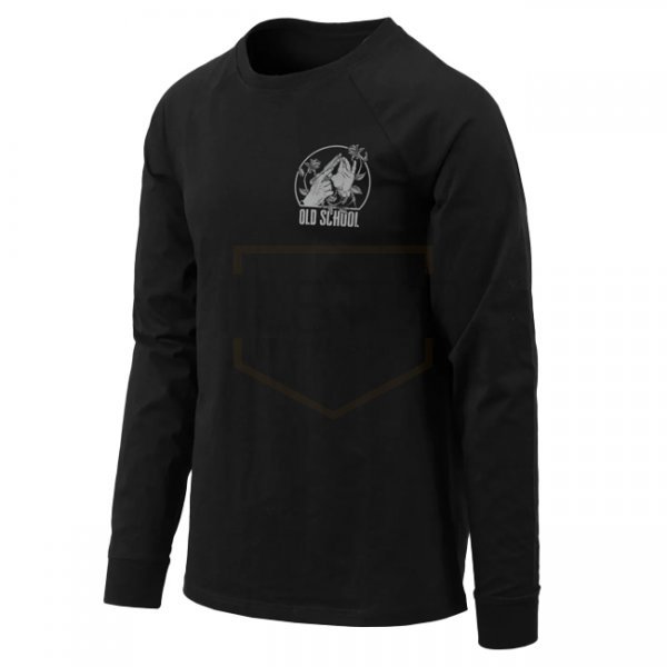 Helikon-Tex T-Shirt Long Sleeve Old School - Black - 3XL