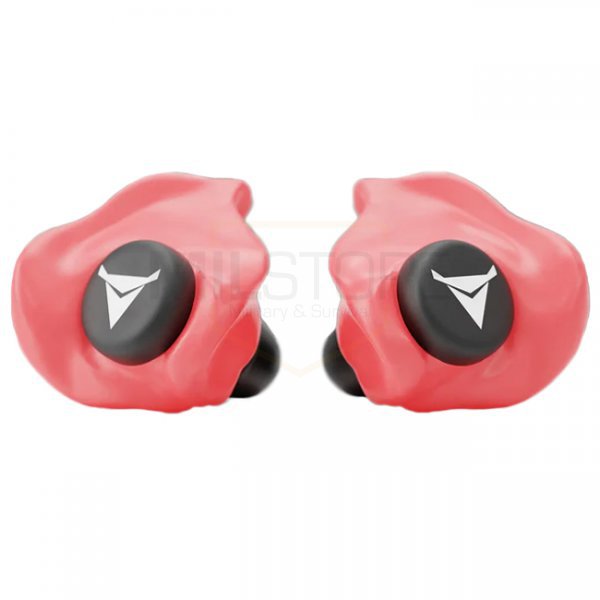 Decibullz Custom Molded Earplugs - Red