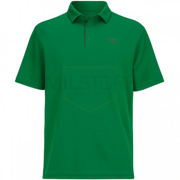 Under Armour Tech Polo - Team Kelly Green / Pitch Grey - L