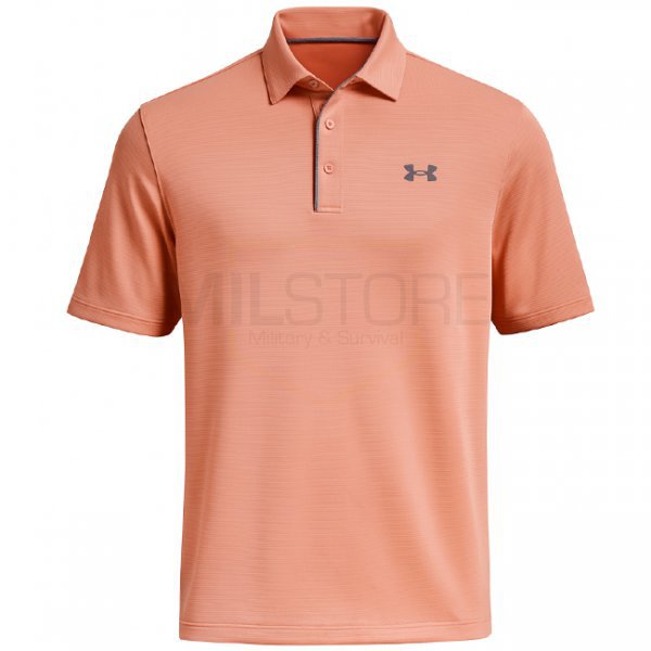 Under Armour Tech Polo - Canyon Pink / Pitch Grey - L