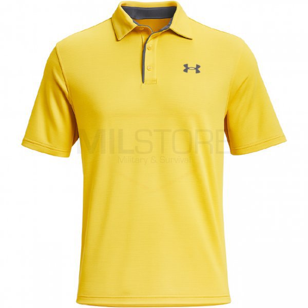 Under Armour Tech Polo - Noble Gold / Pitch Grey - S