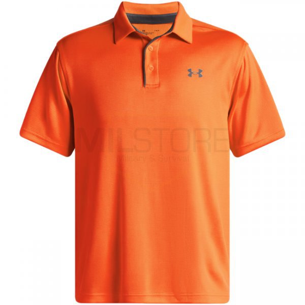 Under Armour Tech Polo - Fire / Pitch Grey - 2XL
