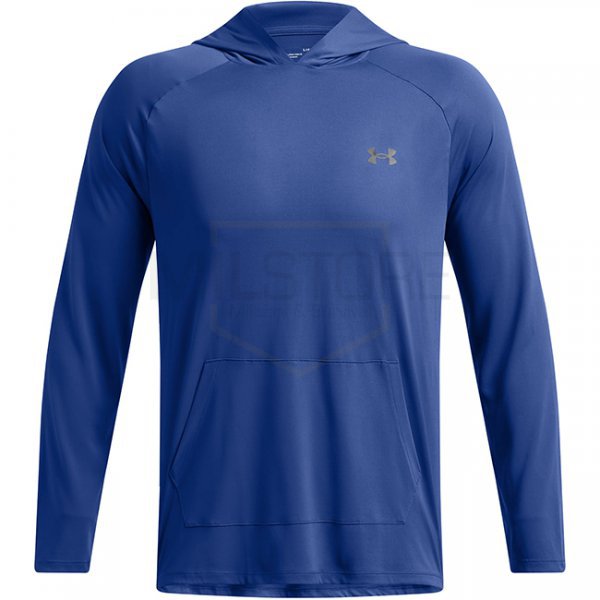 Under Armour Mens Tech 2.0 Hoodie - Tech Blue / Black - 2XL
