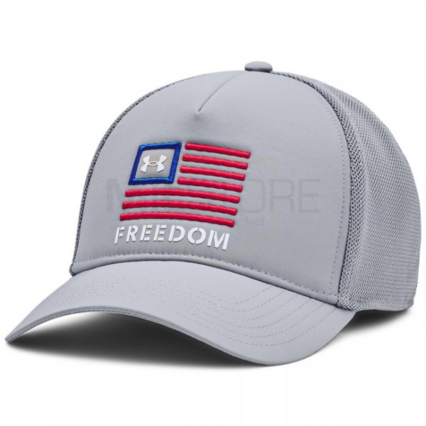 Under Armour Freedom Trucker Hat - Steel