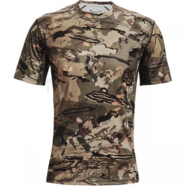 Under Armour Iso-Chill Brush Line Short Sleeve - UA Forest Camo - M