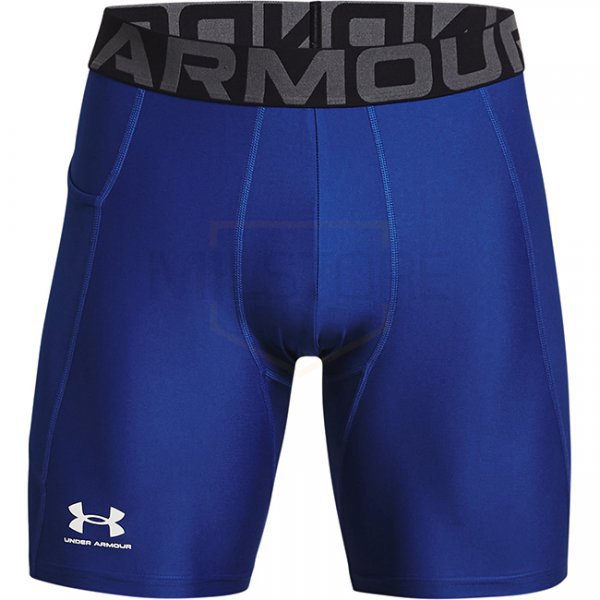 Under Armour Mens HeatGear Compression Shorts - Royal - 2XL