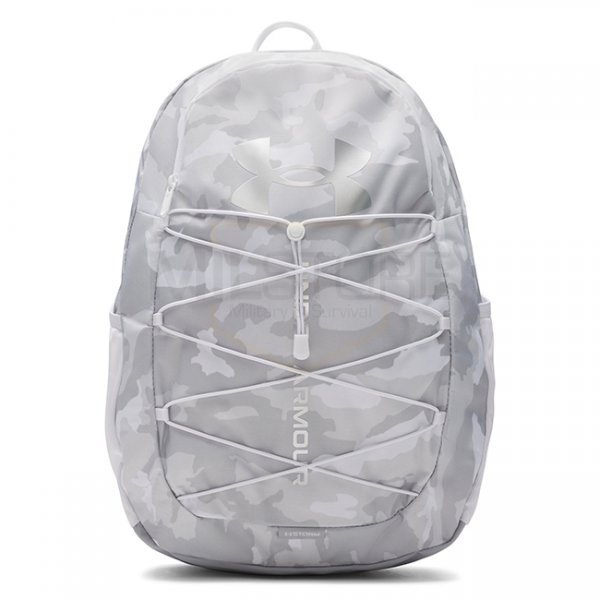 Under Armour Hustle Sport Backpack - Mod Grey / Mod Grey / Metallic Silver