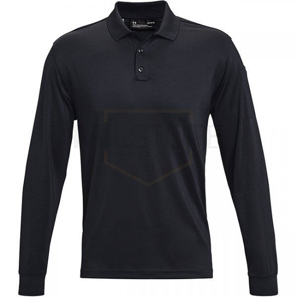 Under Armour Mens Tactical Performance Polo 2.0 Long Sleeve - Dark Navy - M