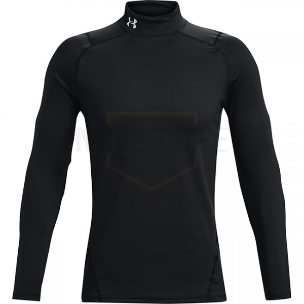 Under Armour Mens ColdGear Fitted Mock - Black - 2XL