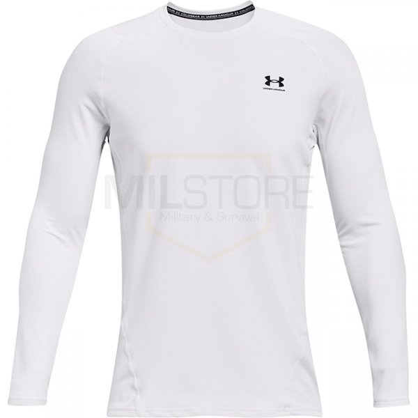 Under Armour Mens ColdGear Fitted Crew - White - 2XL