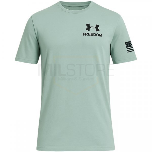 Under Armour Freedom Flag T-Shirt - Silica Green - XL
