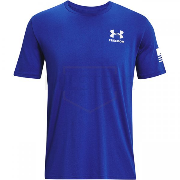 Under Armour Freedom Flag T-Shirt - Royal - XL