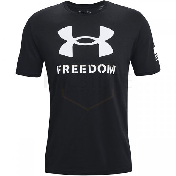 Under Armour Freedom Logo T-Shirt - Black - 3XL