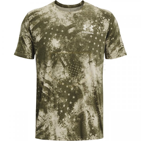 Under Armour Freedom Amp T-Shirt - Marine OD Green - S
