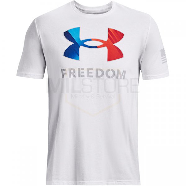 Under Armour Freedom Amp T-Shirt - White - S