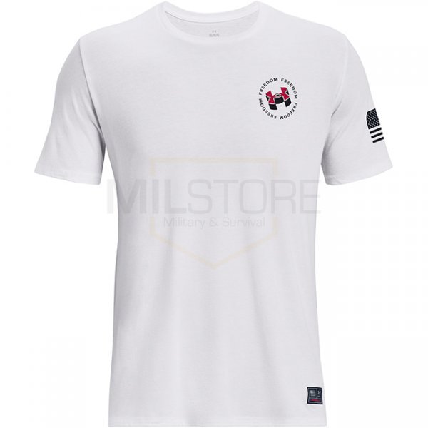 Under Armour Freedom USA T-Shirt - White - S