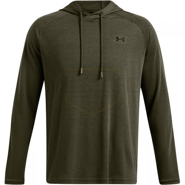 Under Armour Mens Expanse Hoodie - Marine OD Green / Baroque Green - XL