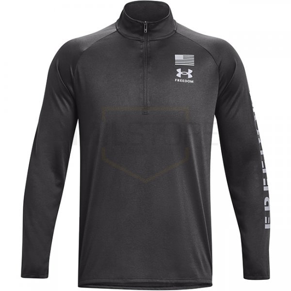 Under Armour Freedom Tech 1/2 Zip - Jet Grey - S