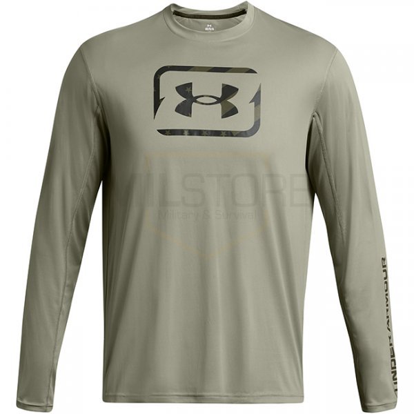 Under Armour Mens Fish Pro Freedom Long Sleeve - Grove Green - 3XL