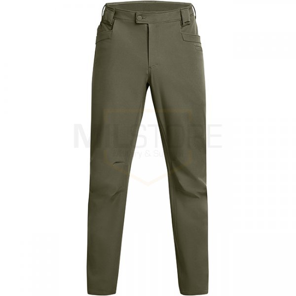 Under Armour Mens Alpha Flat Front Pants - Marine OD Green - 30 - 30