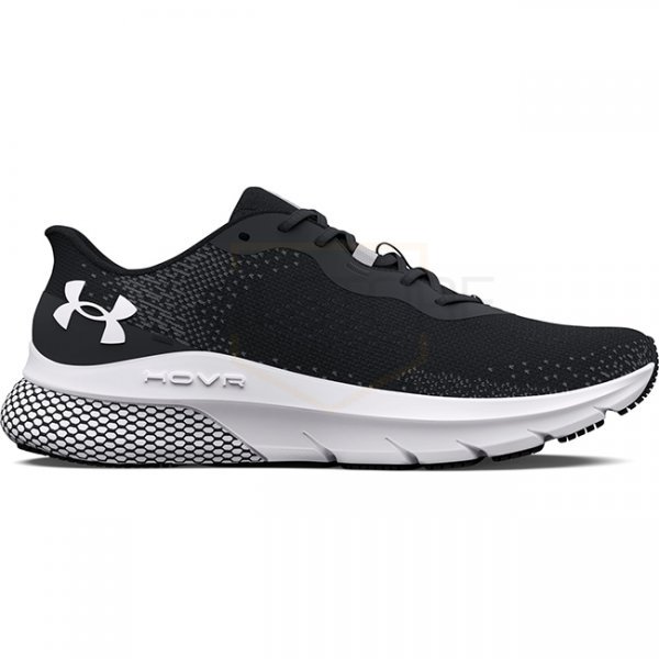 Under Armour Mens HOVR Turbulence 2 Running Shoes - Black / Jet Grey / White - 9.5