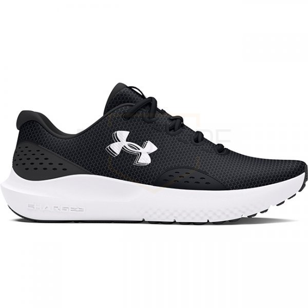 Under Armour Womens Charged Surge 4 Running Shoes - Anthracite / White - 7.5