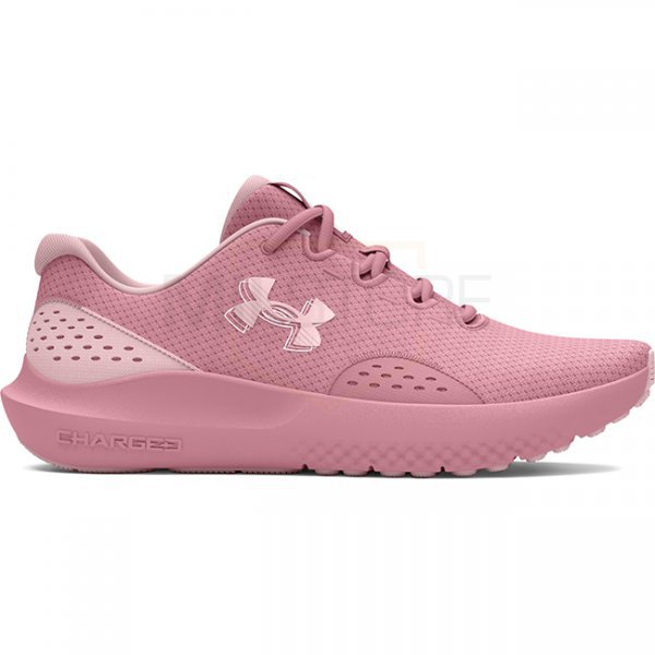 Under Armour Womens Charged Surge 4 Running Shoes - Pink - 10.5