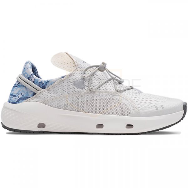 Under Armour Mens Kilchis Camo Fishing Shoes - Distant Grey / White / Mod Grey - 11.5