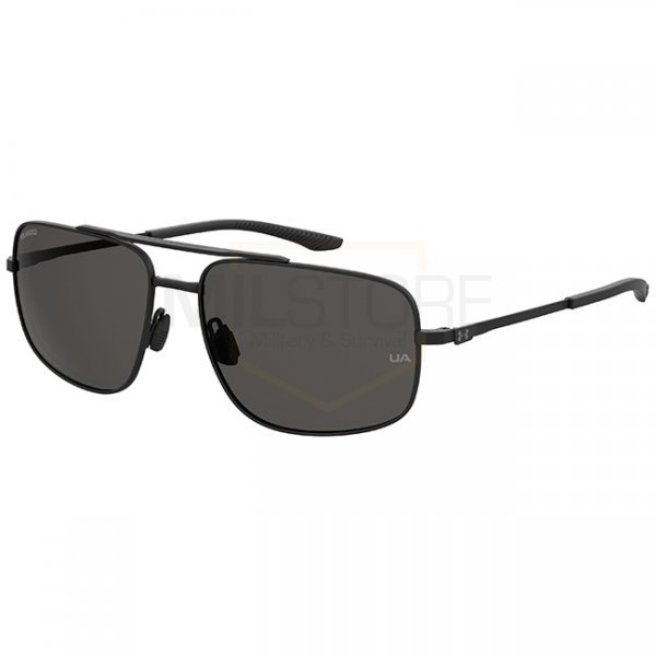 Under Armour Impulse Sunglasses - Matte Black - Grey Polarized