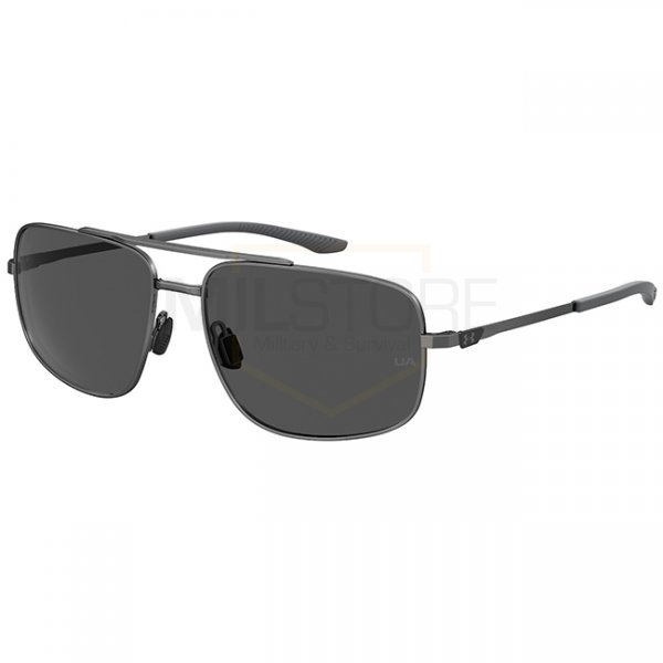 Under Armour Impulse Sunglasses - Shiny Dark Ruthenium - Grey