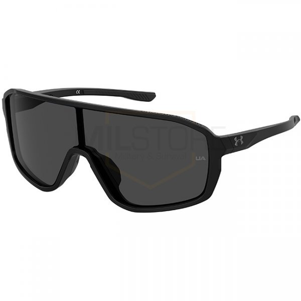 Under Armour Gameday Sunglasses - Shiny Black - Grey
