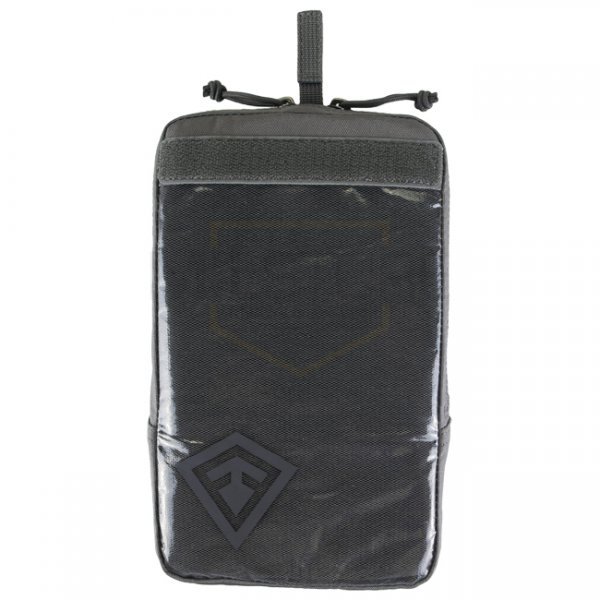 First Tactical 6 x 10 Velcro Pouch - Asphalt