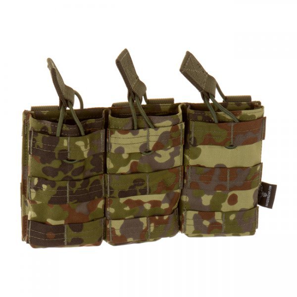 Invader Gear 5.56 Triple Direct Action Mag Pouch - Flecktarn