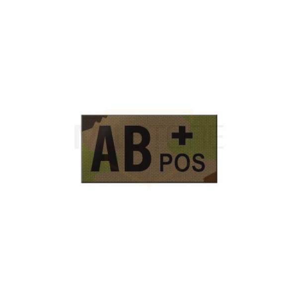Pitchfork AB POS Blood Type IR Patch - SwissCamo