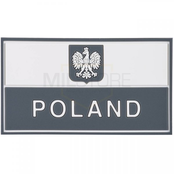 Helikon Polish Banner PVC Patch - Grey