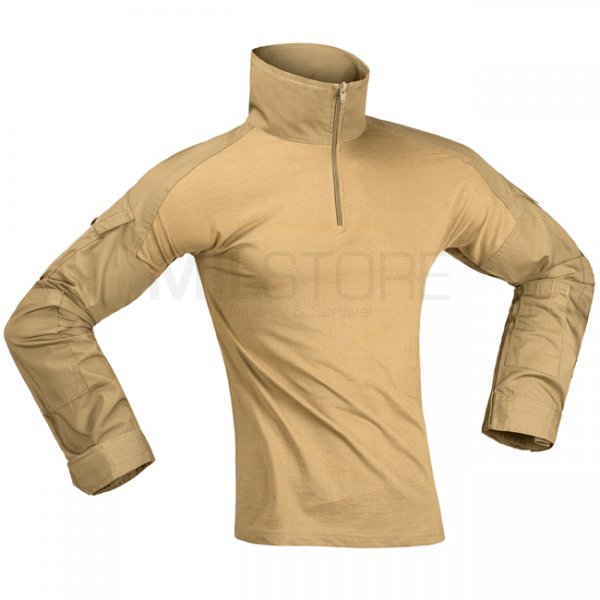 Invader Gear Combat Shirt - Coyote - XL