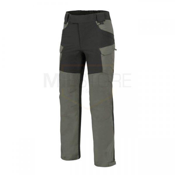 Helikon Hybrid Outback Pants Duracanvas - Taiga Green / Black - M - Regular