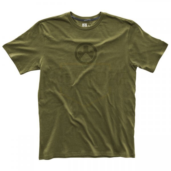 Magpul Fine Cotton Icon Logo T-Shirt - Olive - S