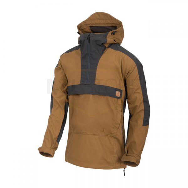 Helikon Woodsman Anorak Jacket - Coyote / Ash Grey - S