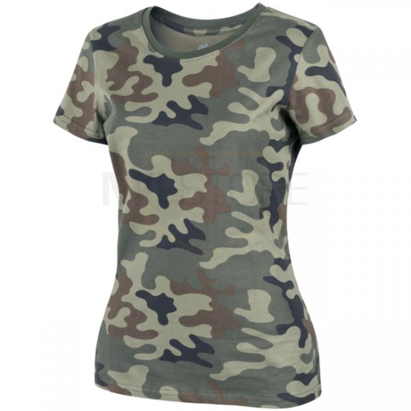 Helikon Women's T-Shirt - PL Woodland - S